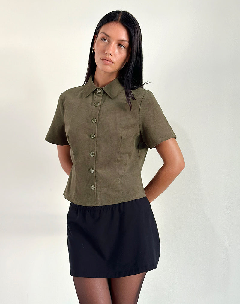 Camicia Samas in corda grigio