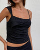 Immagine di Sambu - Top cami in pizzo nero