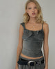 Immagine di Sambu Cami Top in Nero Shimmer