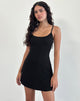 Immagine di Samiya Mini Dress in Crinkle Black