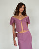 Immagine di Samsiar Top in chiffon color malva