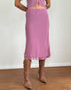 Immagine di Suharni Gonna midi in chiffon malva