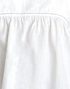 Bianco con Babylock blu navy