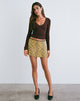 Immagine di Sango Mini Gonna in Bloom Yellow