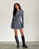 Immagine di Sarweni Mini Abito a maniche lunghe in Midnight Shimmer