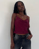 Immagine di Satisha Top in chiffon Plum