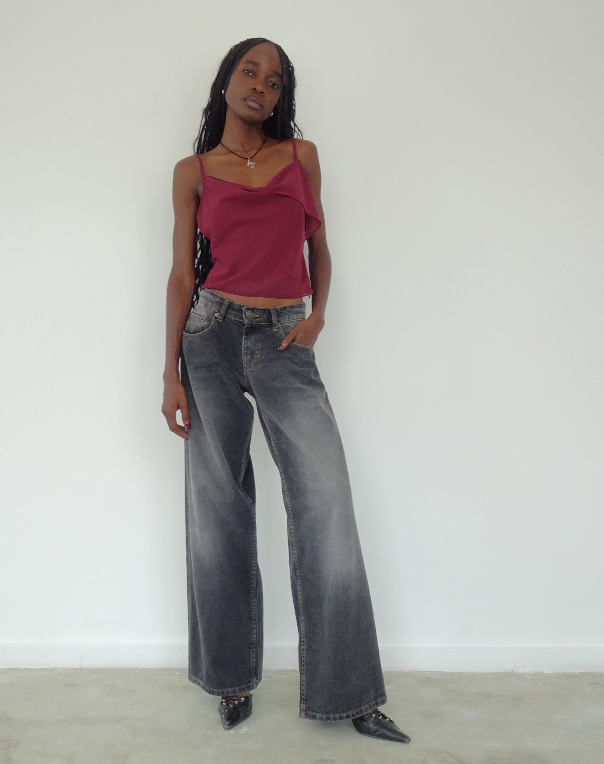 Immagine di Satisha Top in chiffon Plum