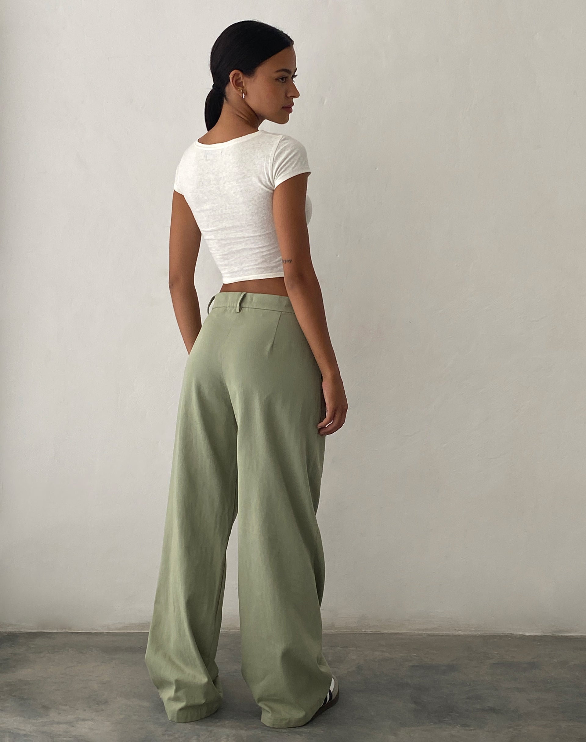 Immagine di Satria Pantalone extra largo in salvia