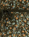 Grunge floreale Khaki