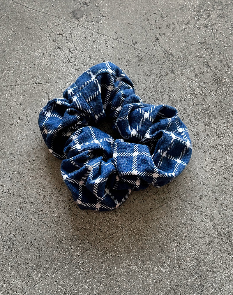 Immagine di Scrunchie in tartan della Marina