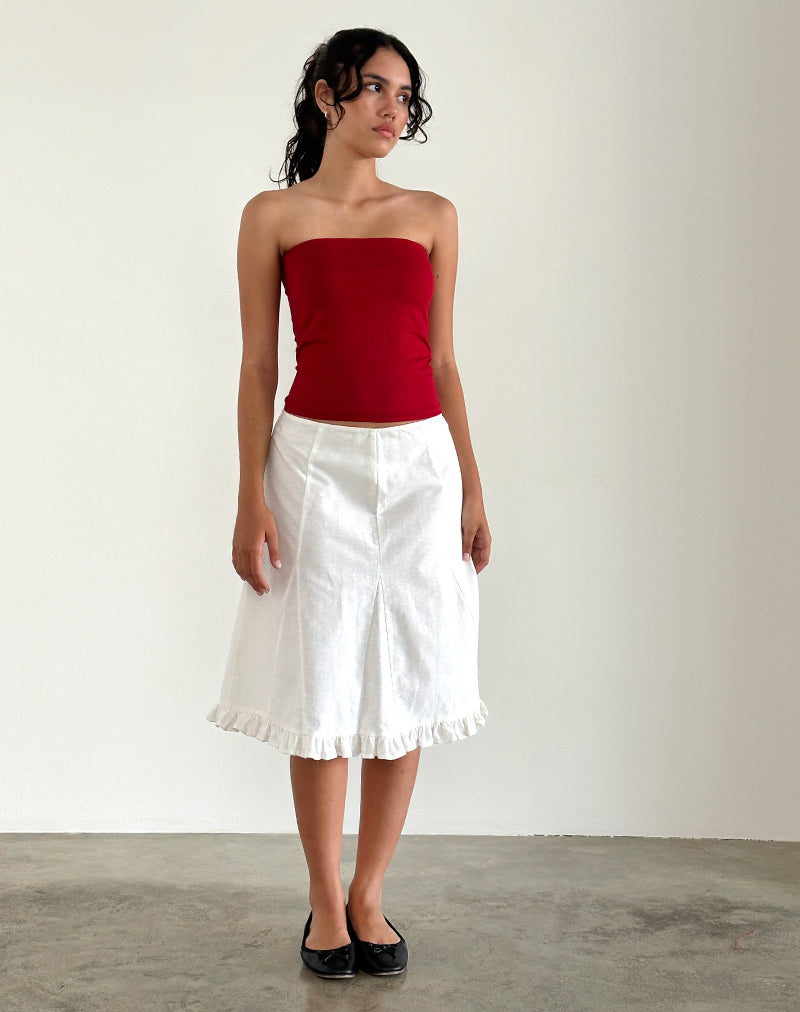 Immagine di Shaelo Bandeau Top in Adrenaline Red