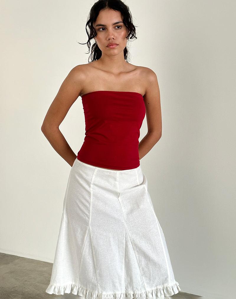 Immagine di Shaelo Bandeau Top in Adrenaline Red