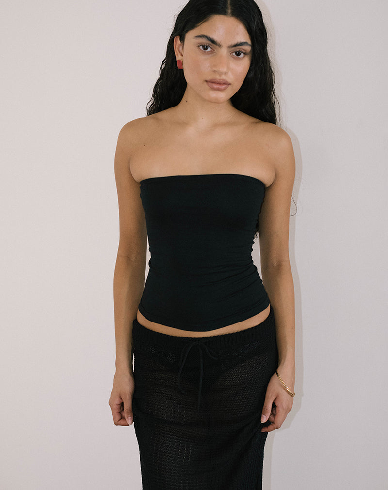Immagine di Shaelo, top a fascia nero
