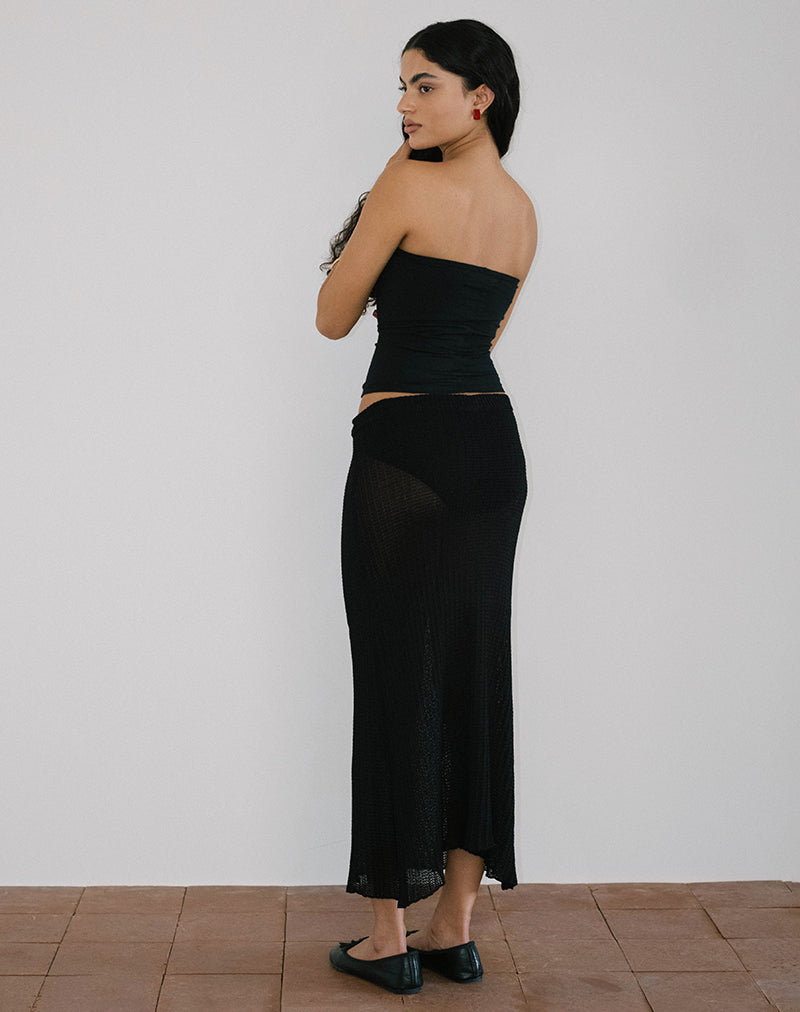 Immagine di Shaelo, top a fascia nero