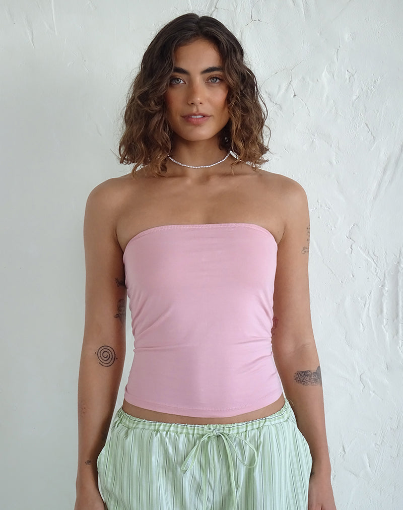 Immagine di Shaelo Bandeau Top in Pink Lady