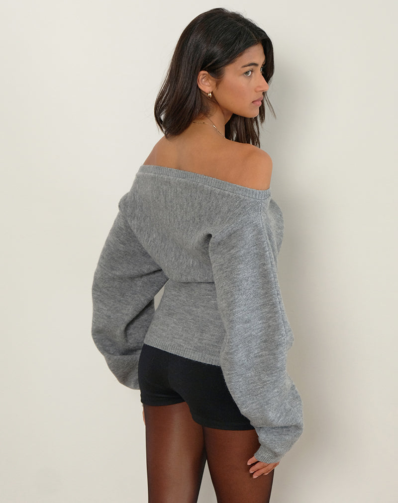 Immagine di Sikuna Bow Jumper in grigio