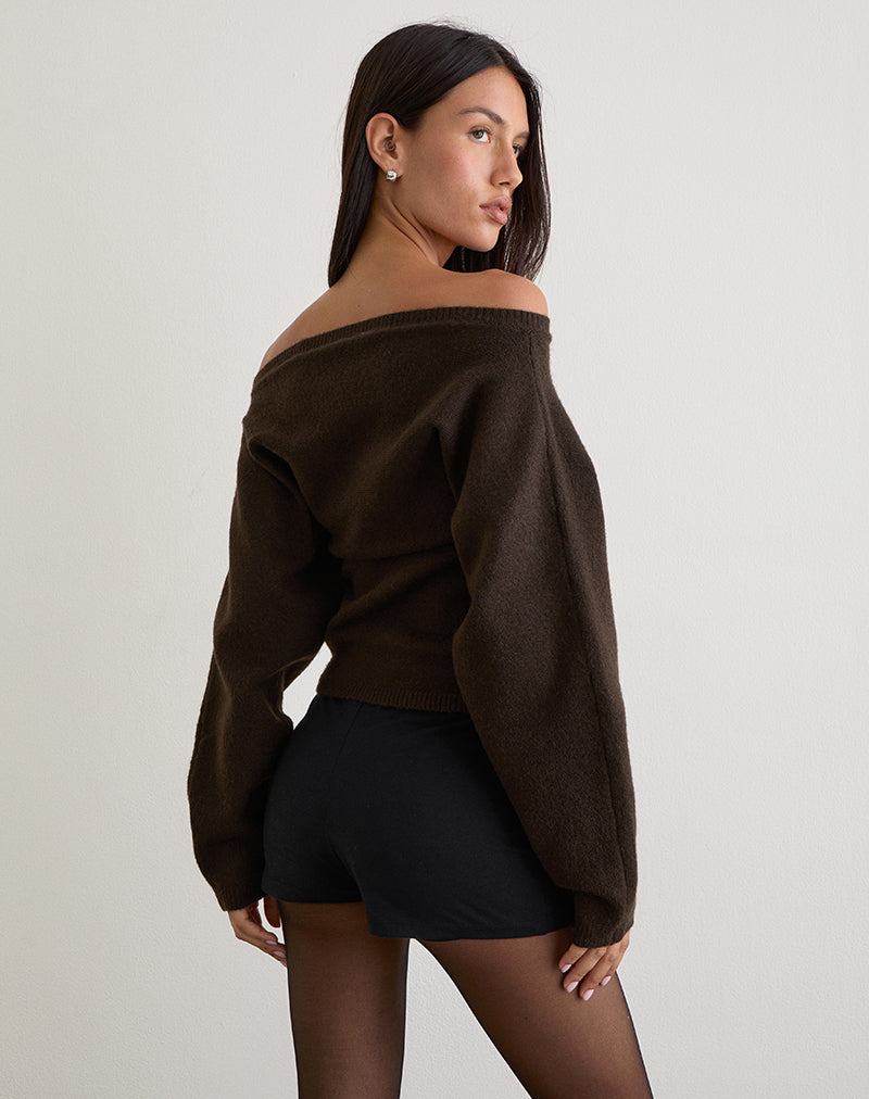 Immagine di Sikuna Bow Jumper in marrone