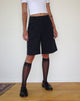 Immagine di Sintya Tailored Capri Shorts in Navy