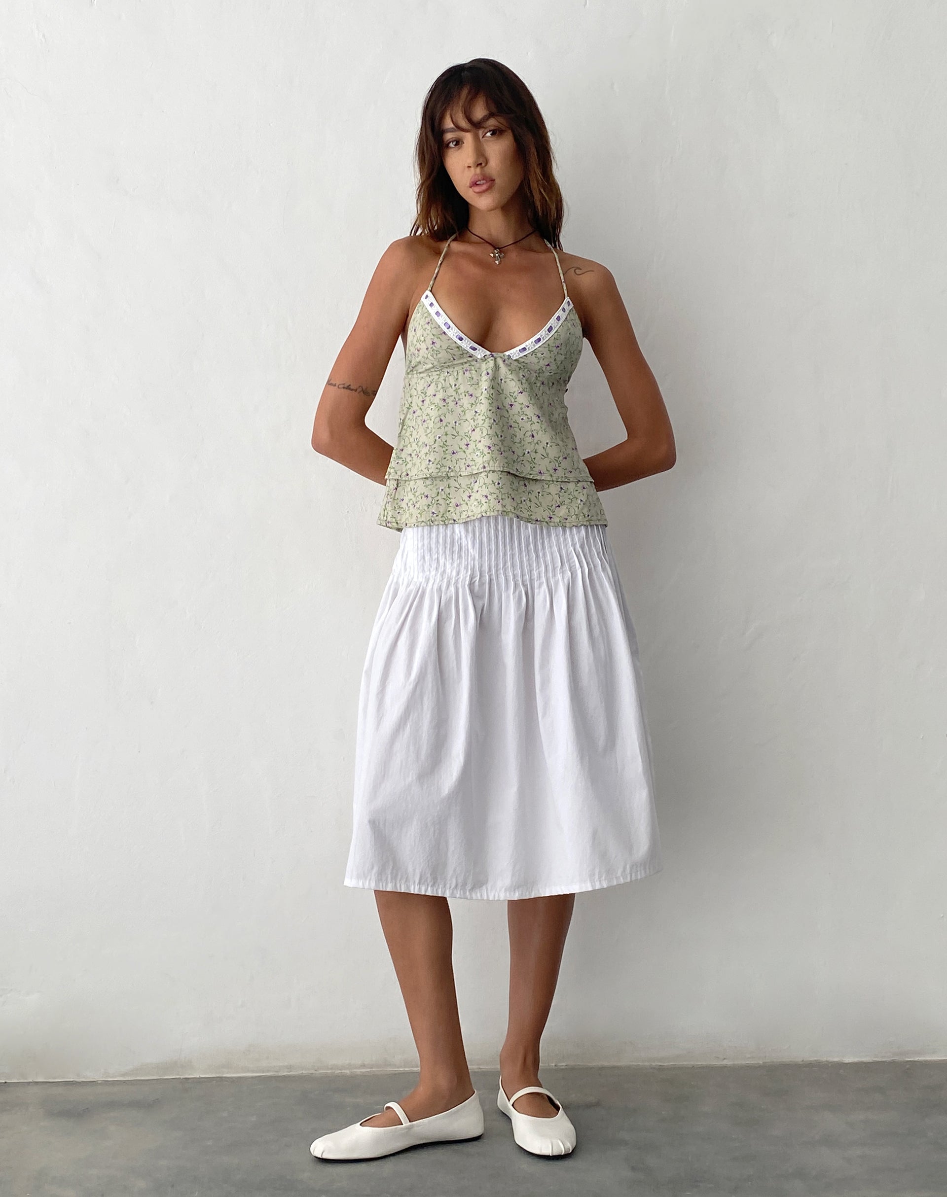 immagine di Sisuki Halterneck Top in Parma Violet