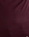 Maglia in rayon prugna scuro