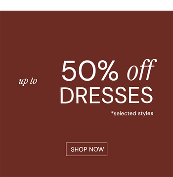 FINO AL 50% DI SCONTO SUI VESTITI