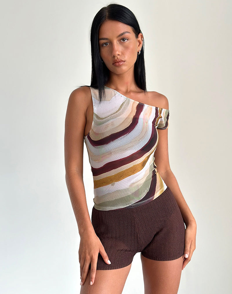 Immagine di Sohan Top asimmetrico in rete Wiggle Sunset