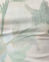 Fiore astratto dipinto di blu