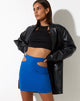 immagine di Steine Mini Skirt in Cobalto