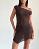 Immagine del vestito Susannah in maglia a coste larghe marrone