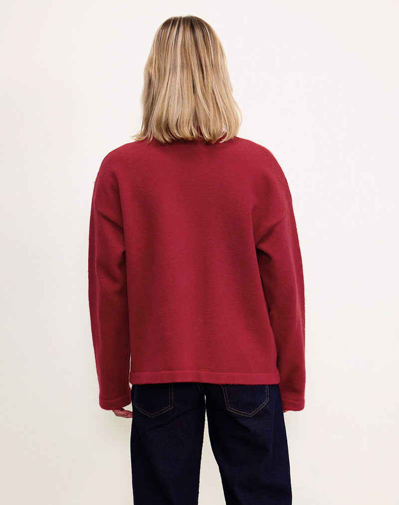 Immagine di Maureen Cardi in rosso