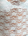 Pizzo orchidea azzurro
