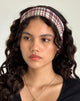 Immagine di Sala Headband in Multicheck Brown