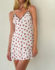 Immagine di Tavi Mini Abito in Bianco Rosa Polka