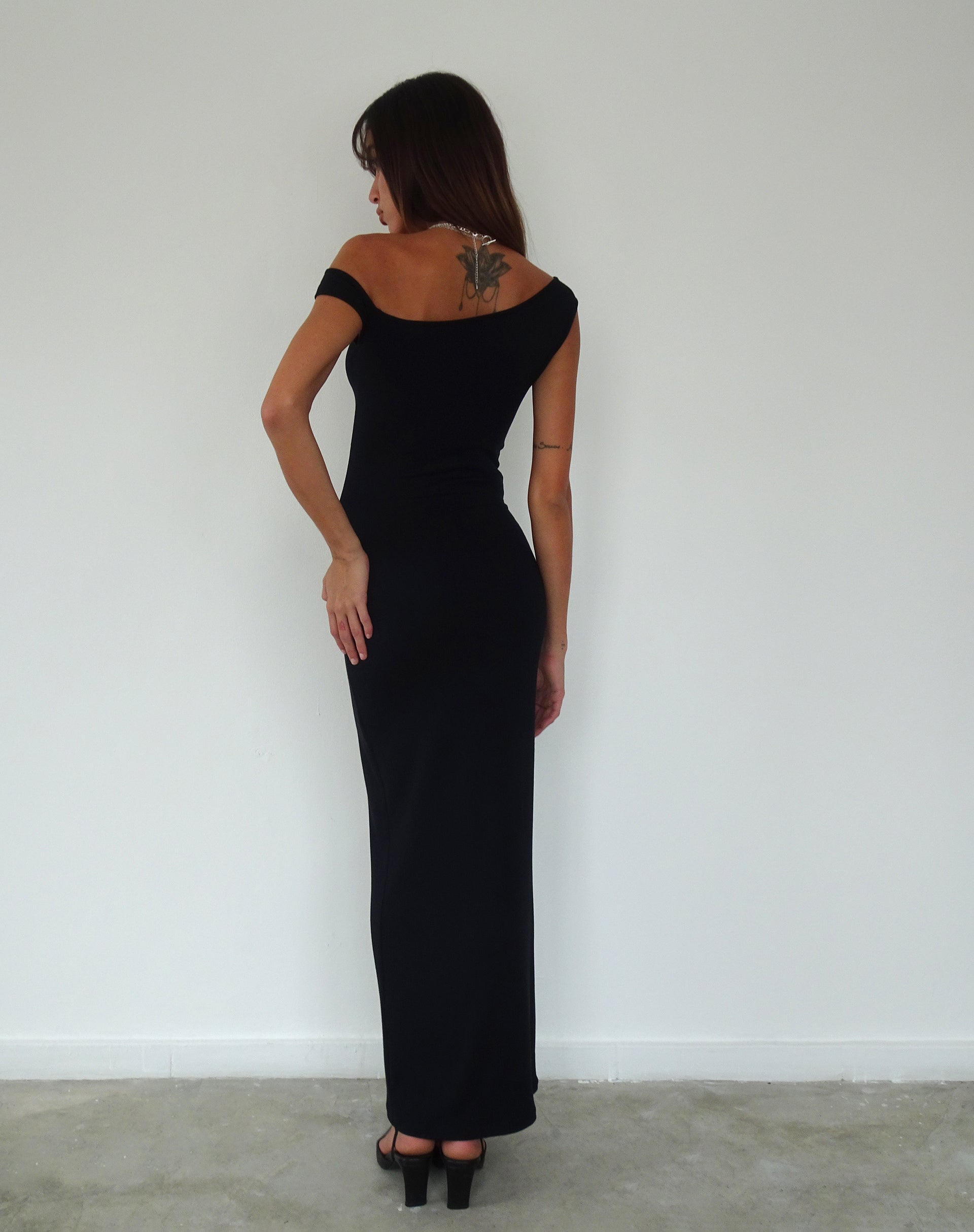 Immagine di Tehyun Maxi Dress in Rib Black