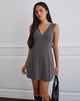 Immagine di Thaif Mini Dress in Charcoal sartoriale