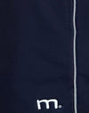 Navy con profili bianchi e incisione M
