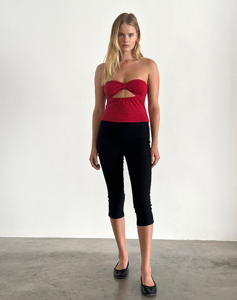 Immagine di Tifose Twist Front Top in Rosso Adrenalina