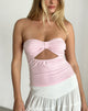 Immagine di Tifose Twist Front Top in Rosa Chiaro