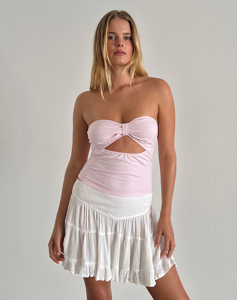 Immagine di Tifose Twist Front Top in Rosa Chiaro