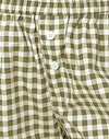 Gingham d'oliva