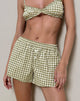 Immagine di Laboxe Shorts in Olive Gingham