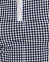 Seersucker Gingham Navy
