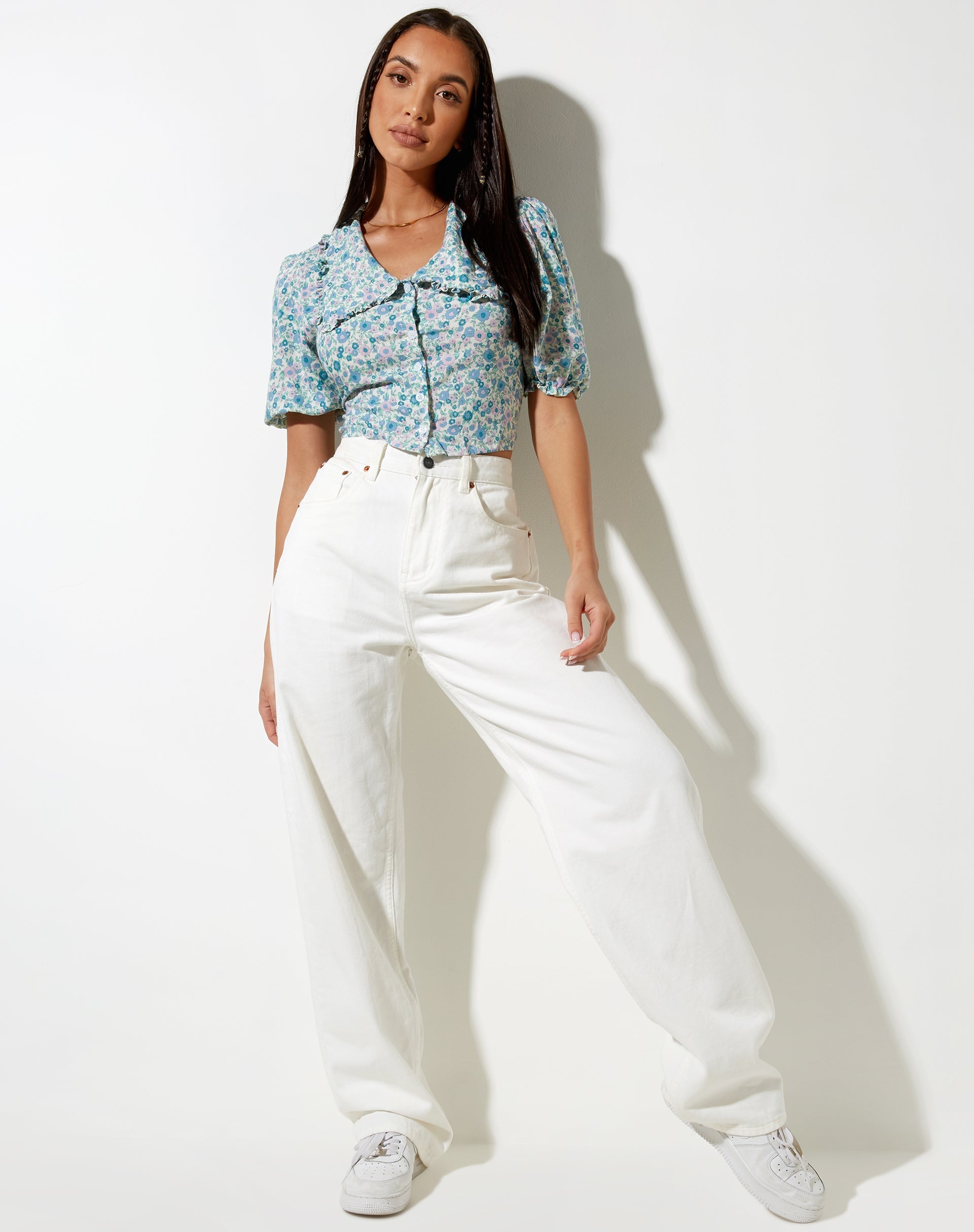 Immagine di Tucci Top in Flower Power Blue