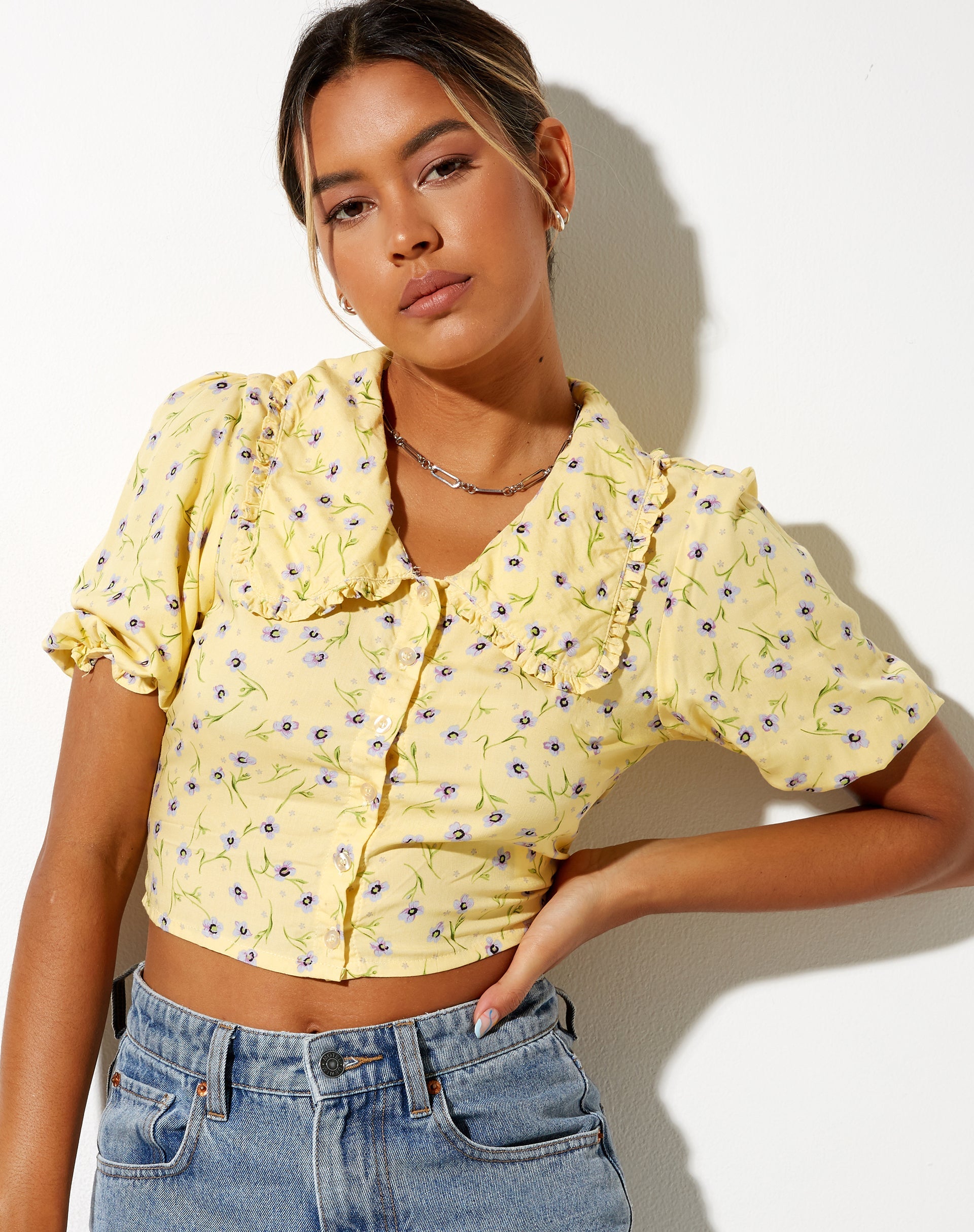 Immagine di Tucci Top in Wild Flower Lemon Drop