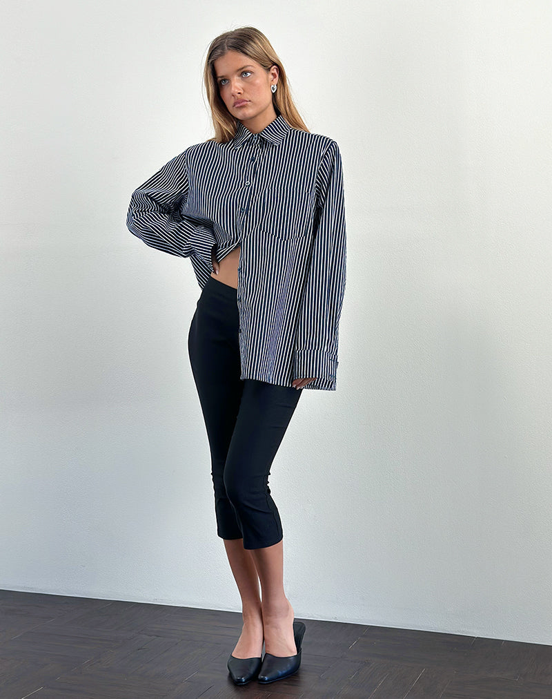 Immagine di Turner Shirt in Mono Stripe Navy