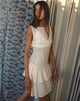 Immagine di Turtoise Mini Dress in Nude Clear Tinted Disc