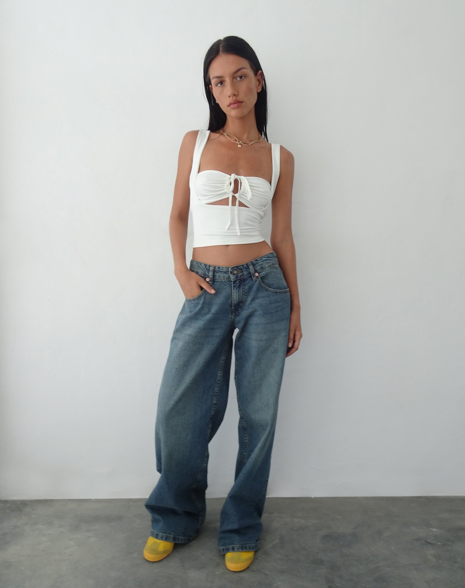 Immagine di Ulani Crop Top in avorio
