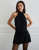 Immagine di Vaklina Mini Dress in Rayon Jersey Nero