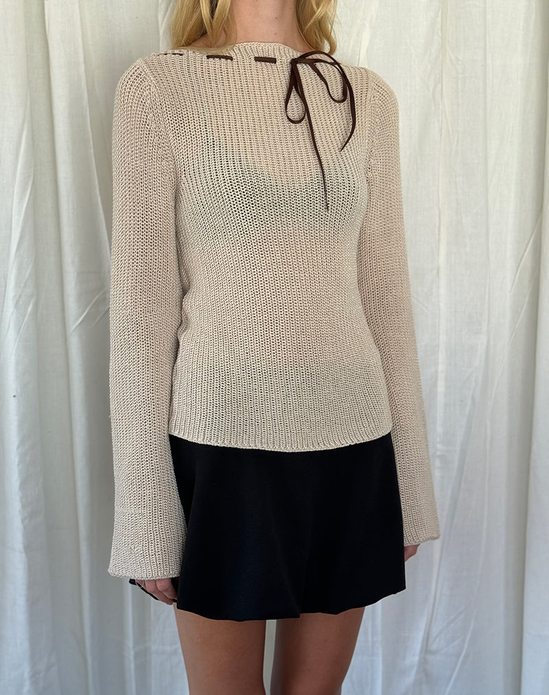 Maglia Valorie in avena