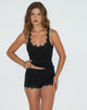Immagine di Selya Daisy Applique Short in nero